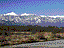 雪の北アルプス連峰